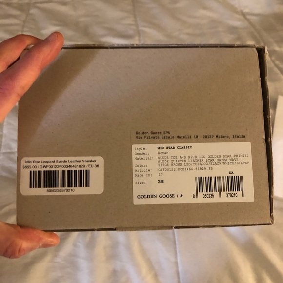 NIB Golden Goose Midstar Sneakers - Picture 7 of 10